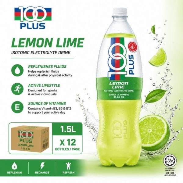 100PLUS LLIME (C) PET 1.5L