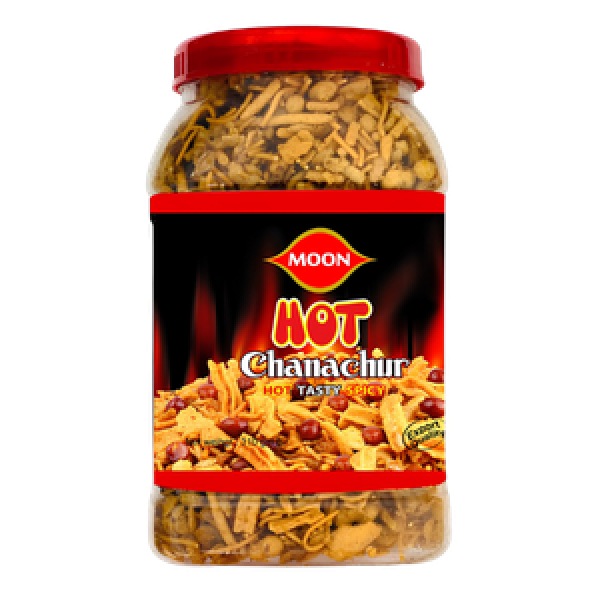 MOON HOT Chanachur 310 Gm/12 Jar/ctn